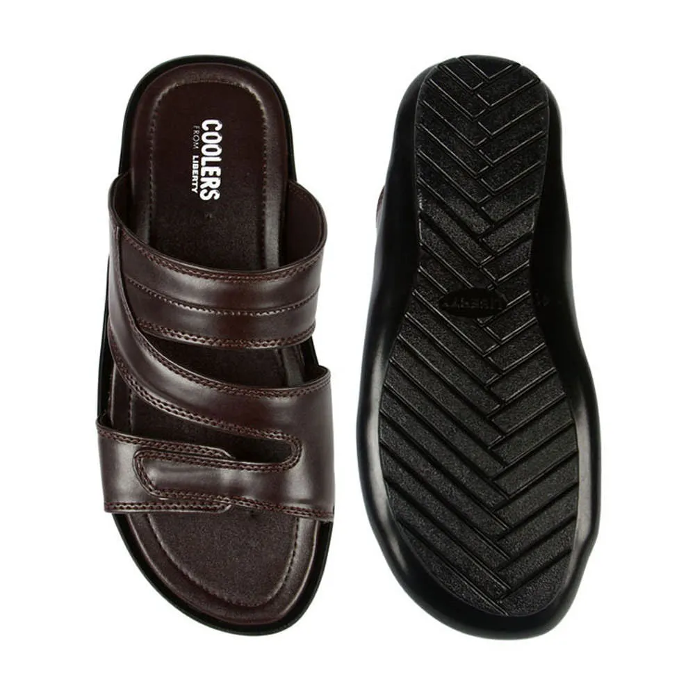 Chaussons décontractés Liberty pour hommes COOL99-13 (Marron)