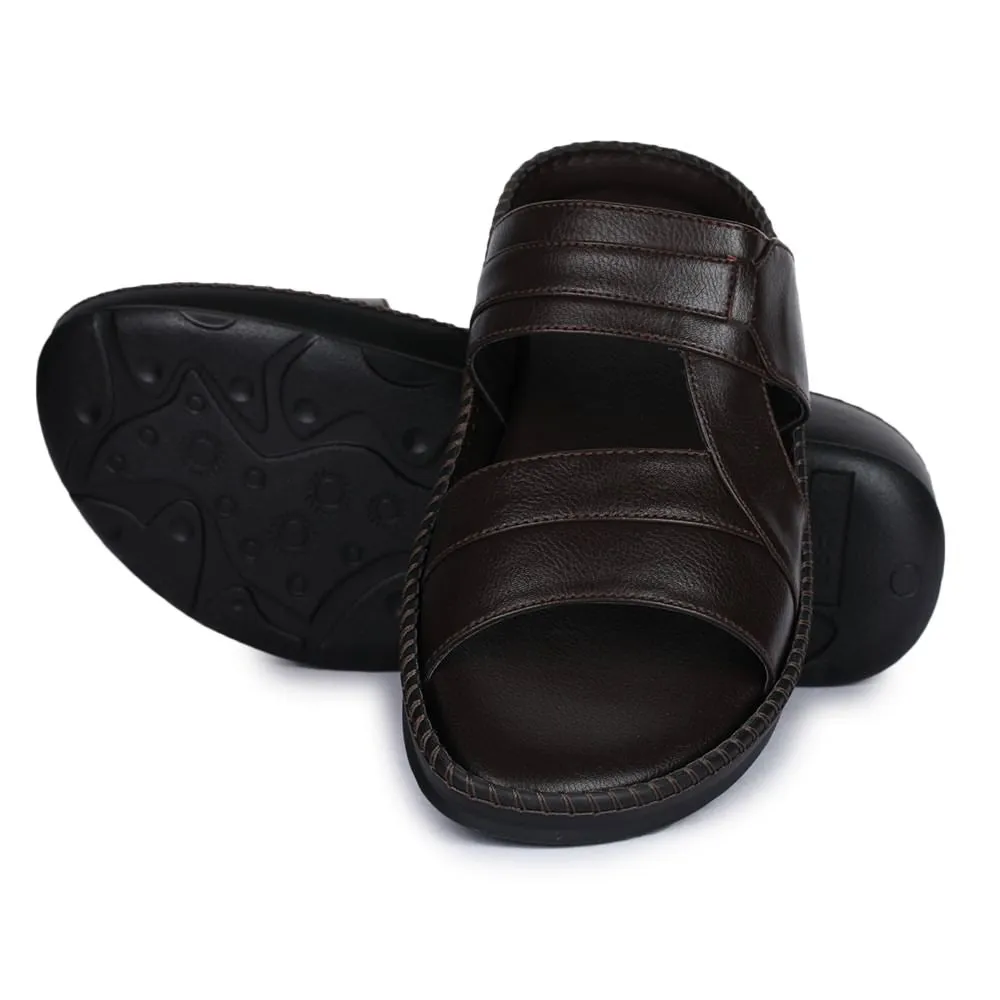 Chaussons décontractés Liberty (Marron) pour hommes K2-01