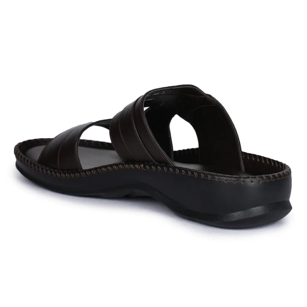 Chaussons décontractés Liberty (Marron) pour hommes K2-01