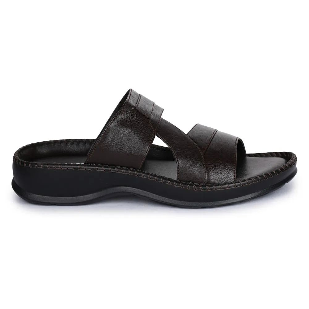 Chaussons décontractés Liberty (Marron) pour hommes K2-01