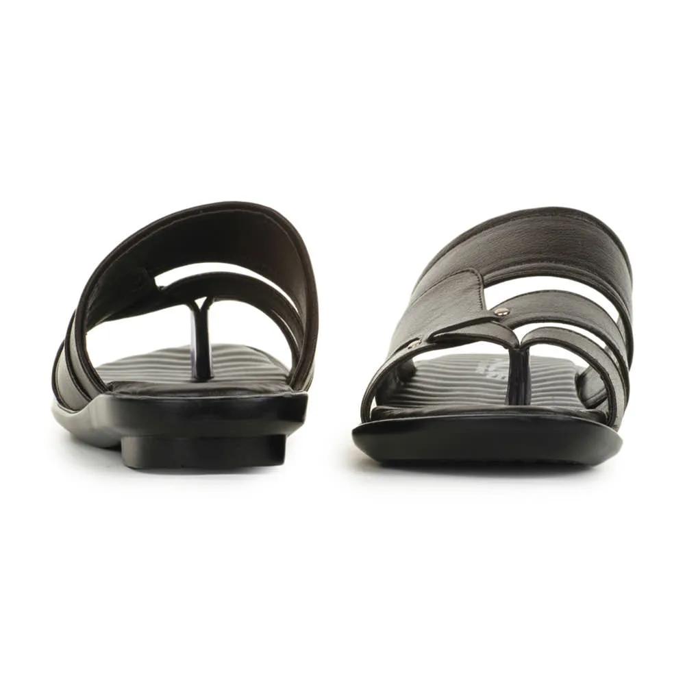 Chaussons décontractés marron pour hommes TRL-113 par Liberty