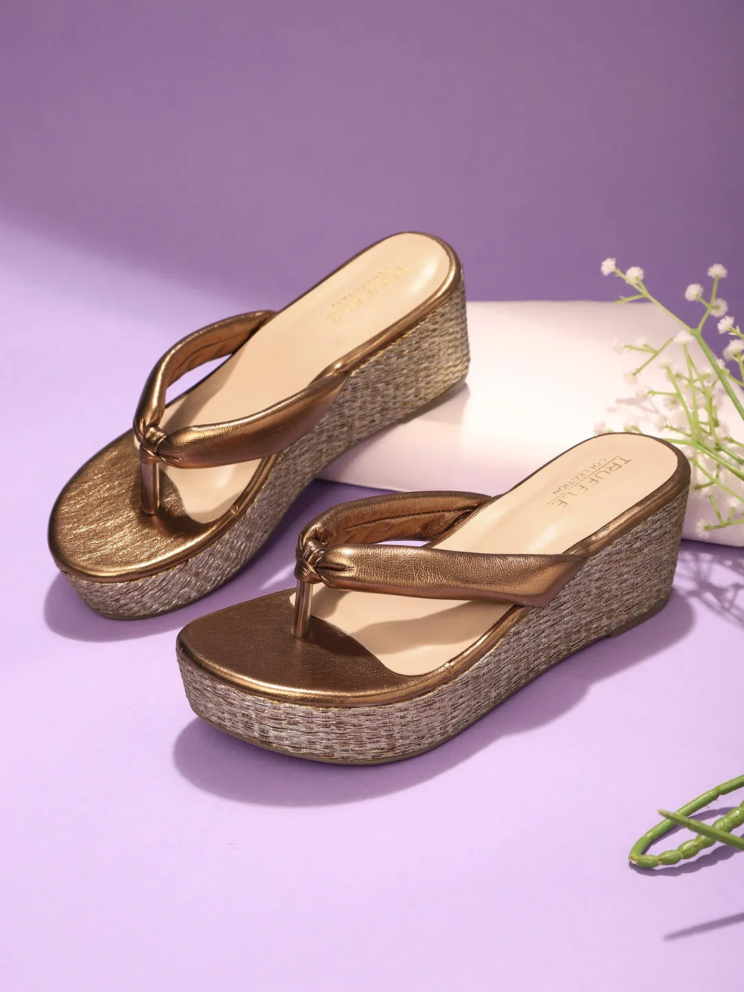 Wedges à enfiler en cuivre PU (TC-G08407-CPR)
