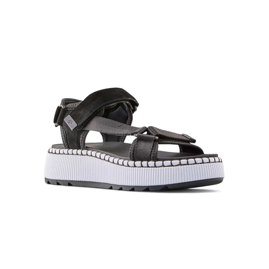 Cougar - Sandales aquatiques pour femmes Luxmotion en nylon et daim (SPRAY-BLK)