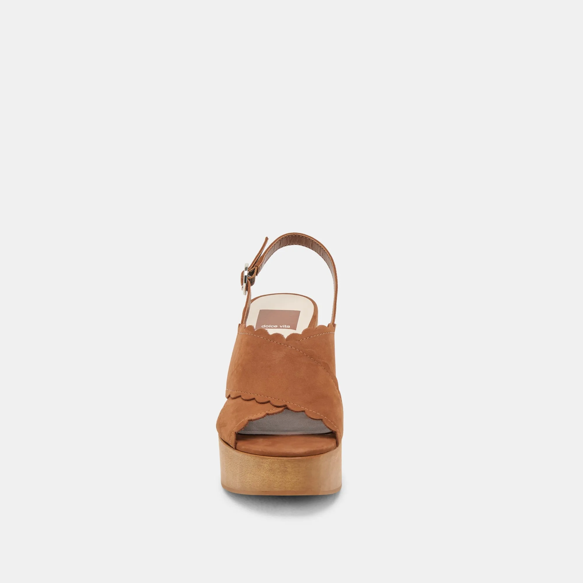 DILION WEDGES CUIR NUBUCK SIÈGE FONCÉ