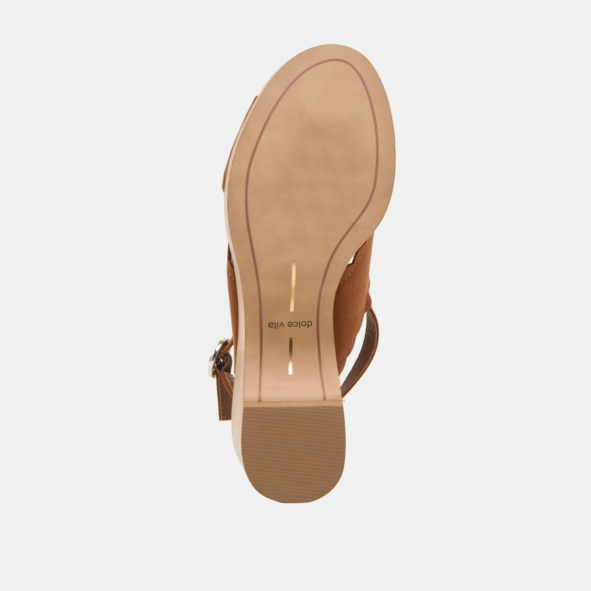 DILION WEDGES CUIR NUBUCK SIÈGE FONCÉ