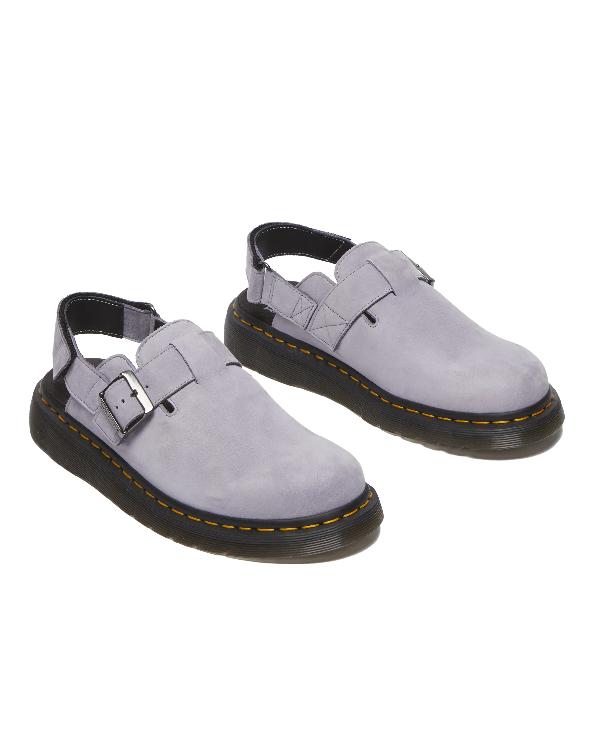Dr Martens Jorge II Mules Douces Beurrées en Lavande Givrée