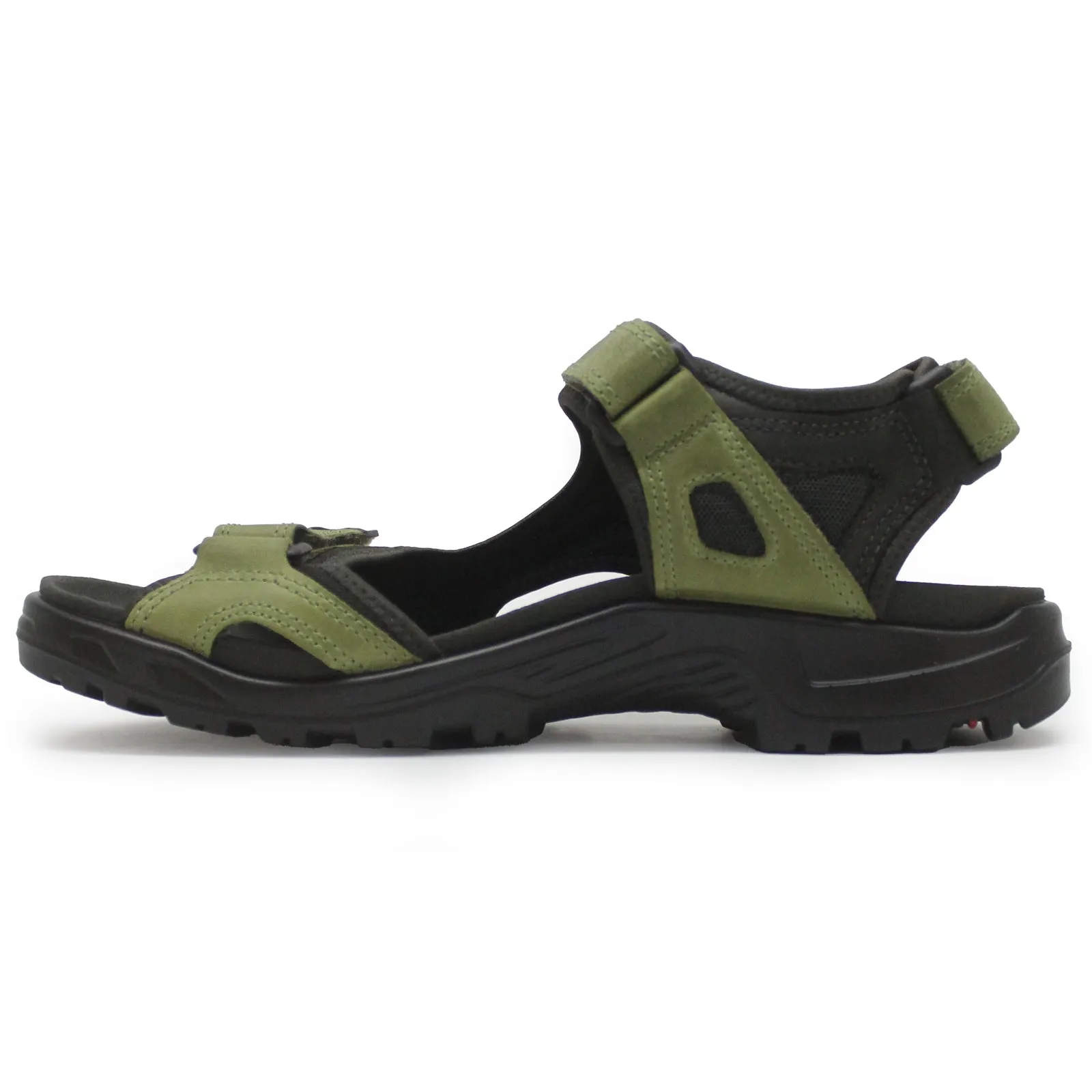 Ecco Offroad Sandales décontractées pour hommes en cuir nubuck huilé chaussures Ecco