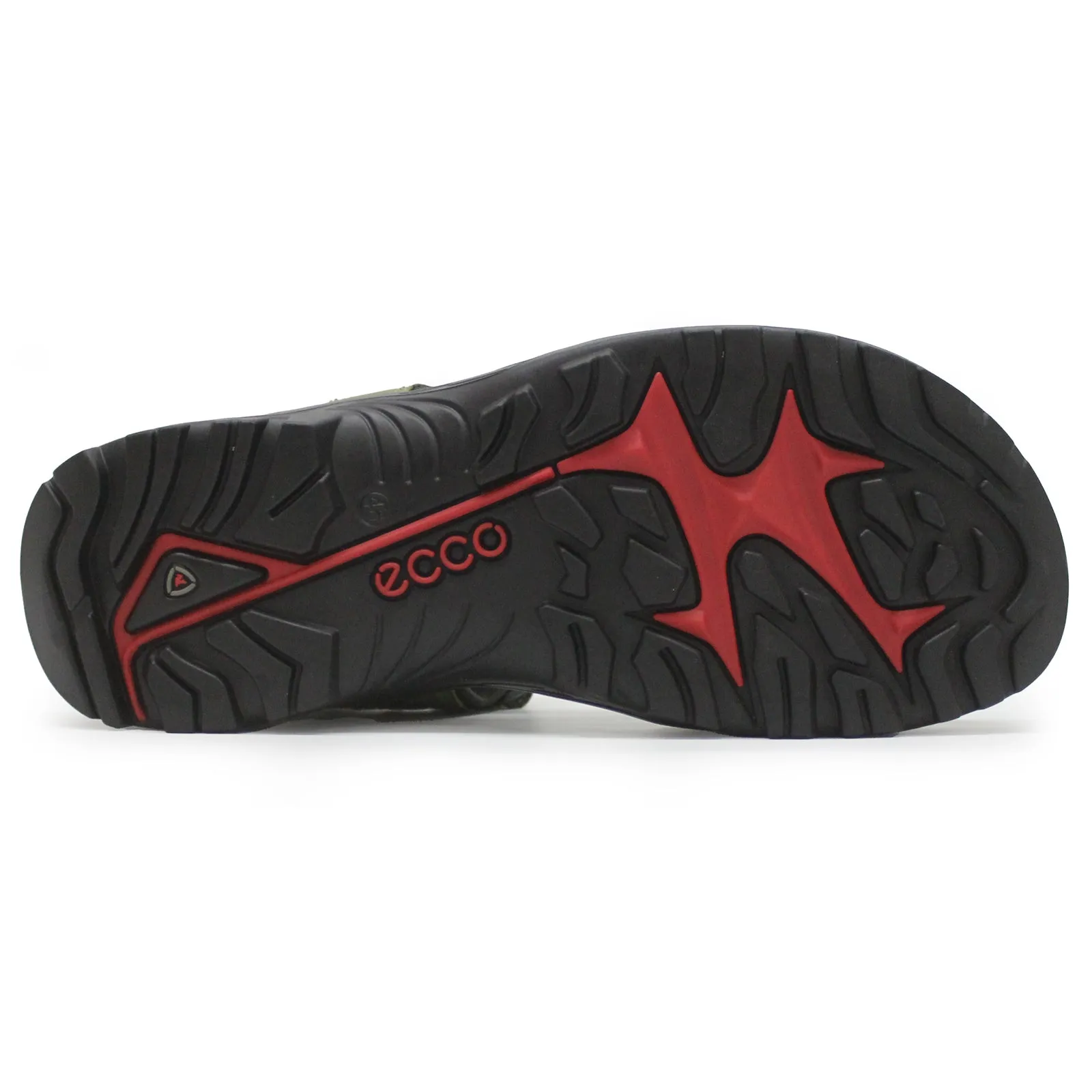 Ecco Offroad Sandales décontractées pour hommes en cuir nubuck huilé chaussures Ecco