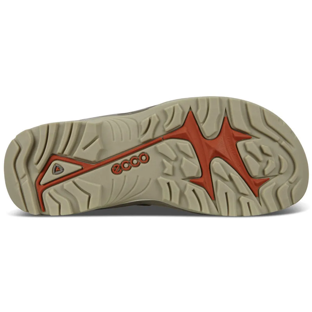 Ecco Offroad Sandales décontractées pour hommes en cuir nubuck huilé chaussures Ecco
