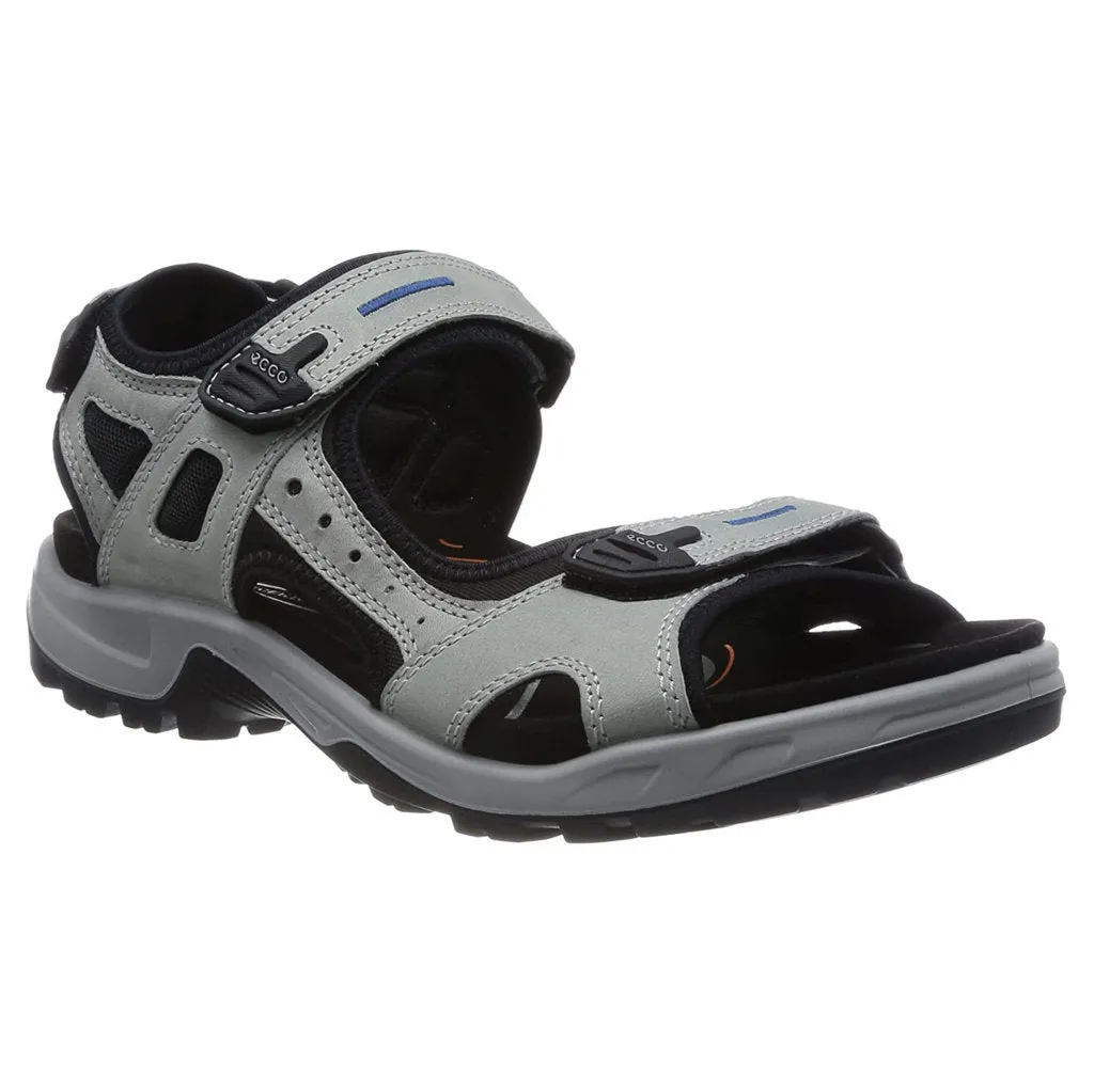 Ecco Offroad Sandales décontractées pour hommes en cuir nubuck huilé chaussures Ecco