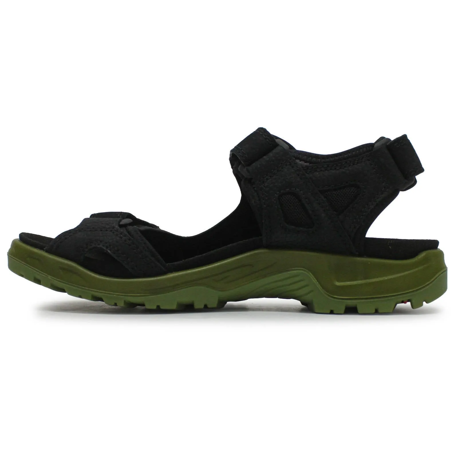 Ecco Offroad Sandales décontractées pour hommes en cuir nubuck huilé chaussures Ecco