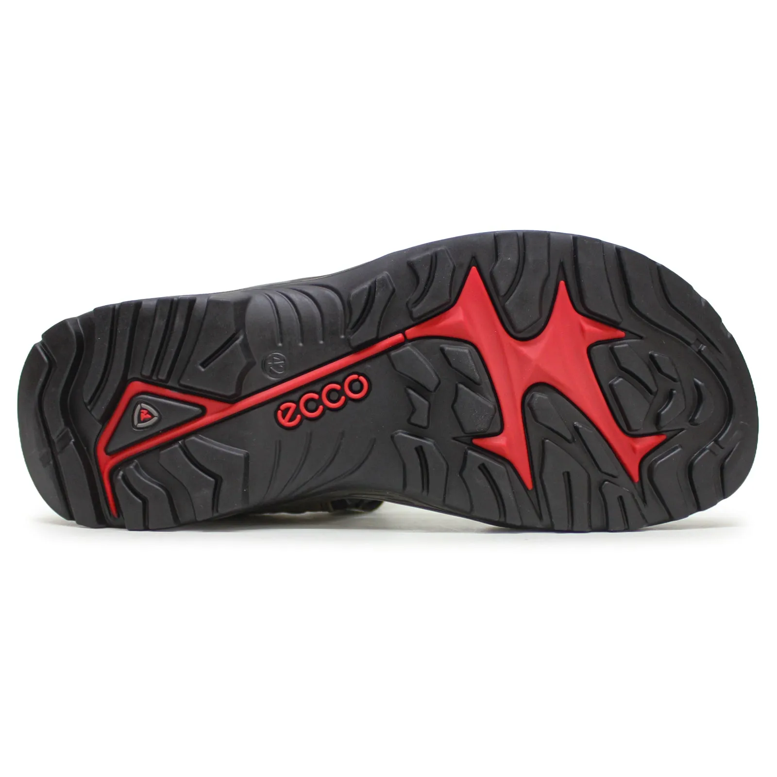 Ecco Offroad Sandales décontractées pour hommes en cuir nubuck huilé chaussures Ecco