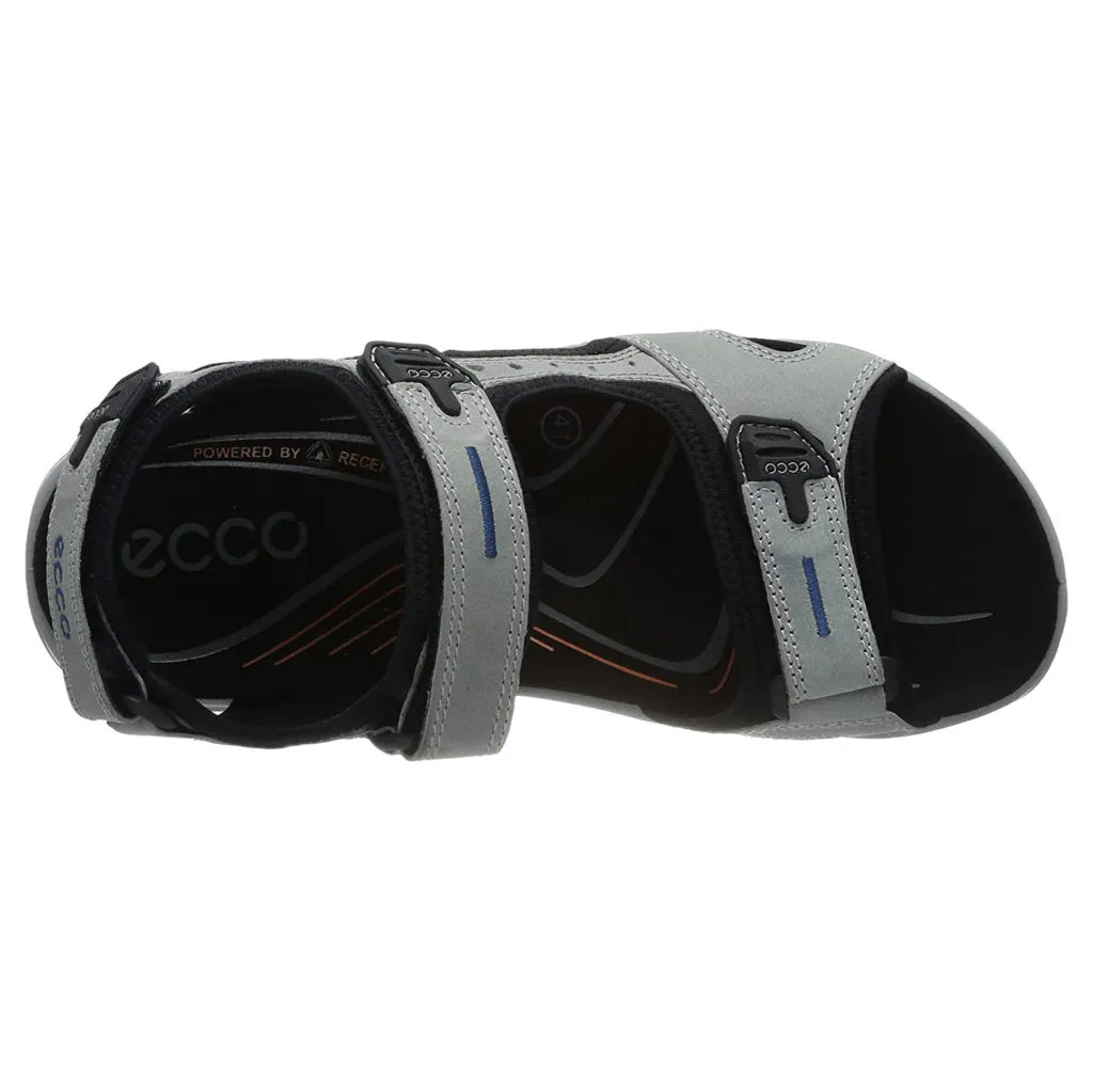 Ecco Offroad Sandales décontractées pour hommes en cuir nubuck huilé chaussures Ecco