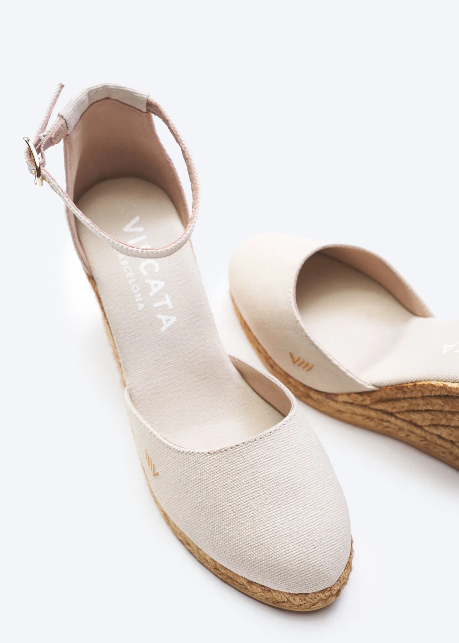 Estartit Canvas Wedges chaussures ecco