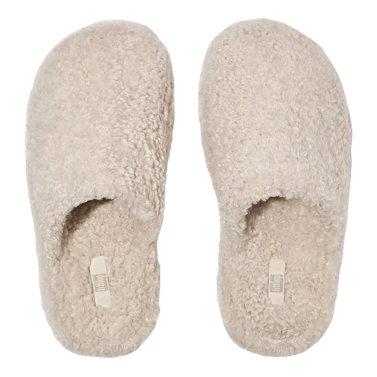 FitFlop Femme iQushion D-Luxe Teddy Lait Glacé
