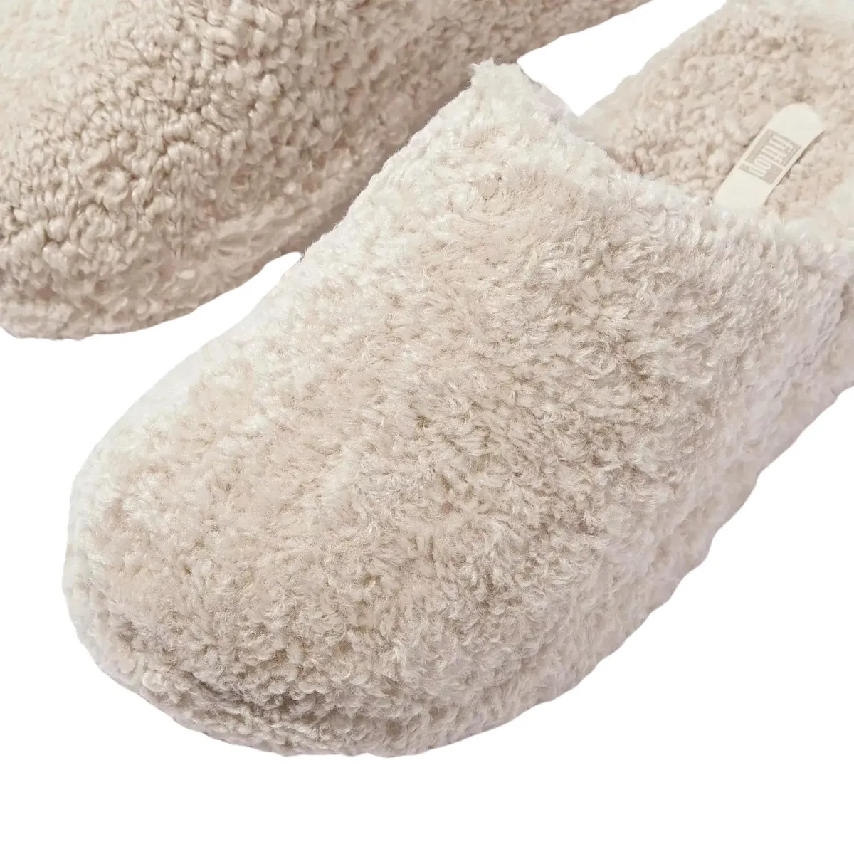 FitFlop Femme iQushion D-Luxe Teddy Lait Glacé