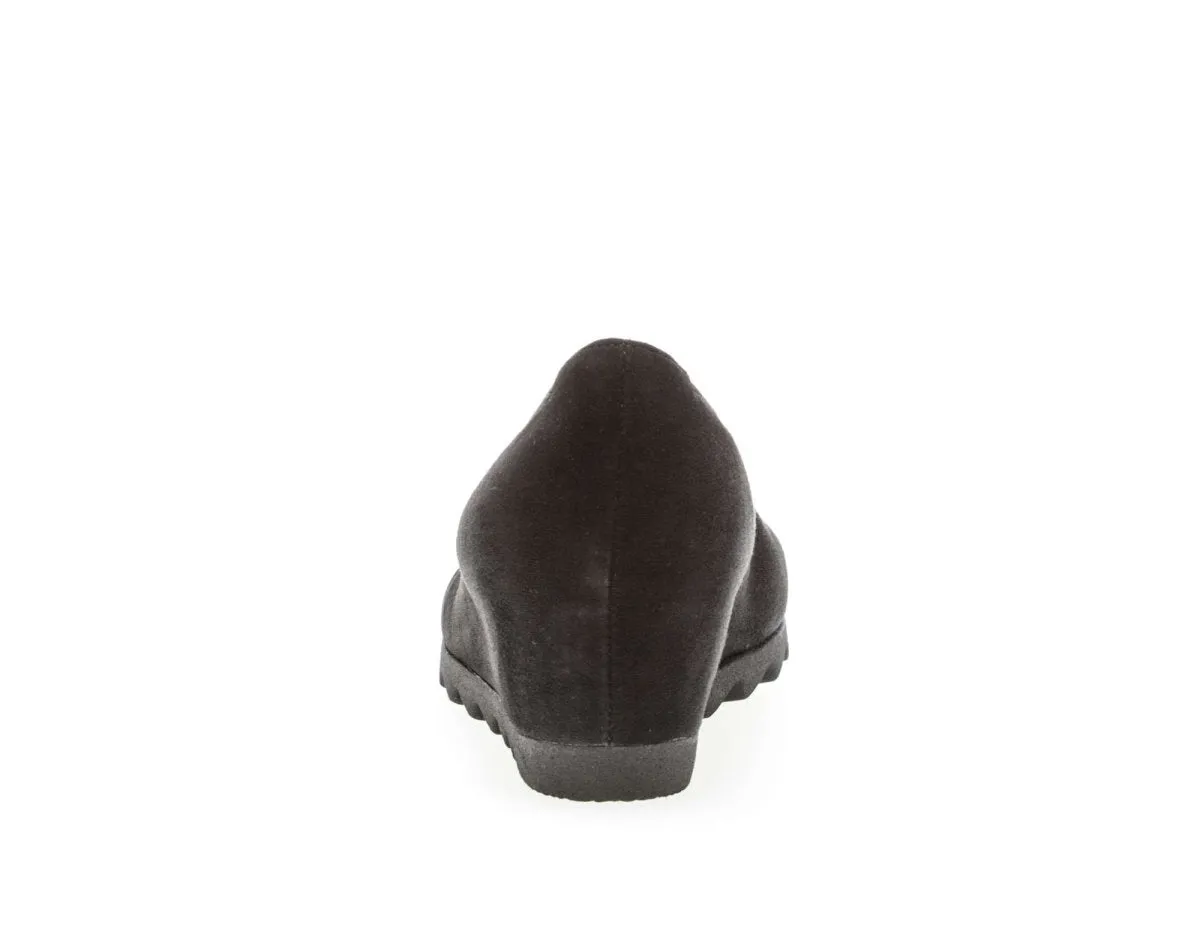 Gabor Femme 95.320.17 Escarpins en Suède Noir