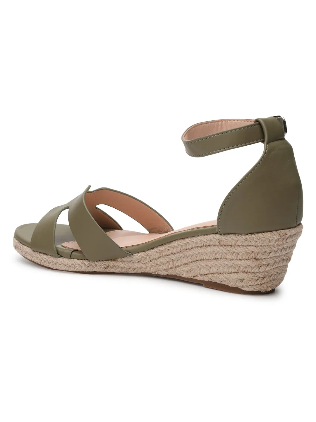 Escarpins à bride stylés en PU vert (TC-RS3659-GRN)