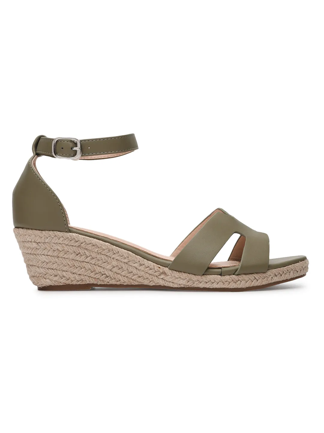 Escarpins à bride stylés en PU vert (TC-RS3659-GRN)