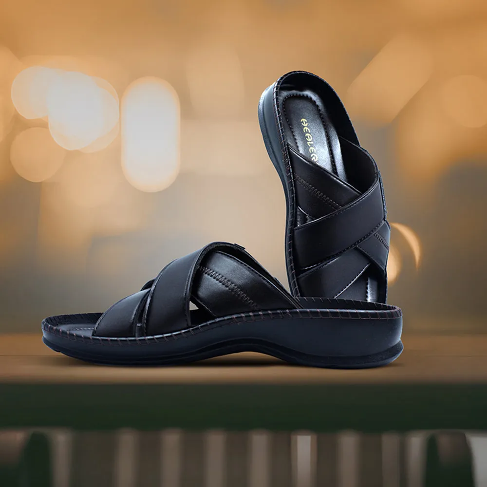 Pantoufles décontractées marron Healers pour hommes STARC-2E par Liberty