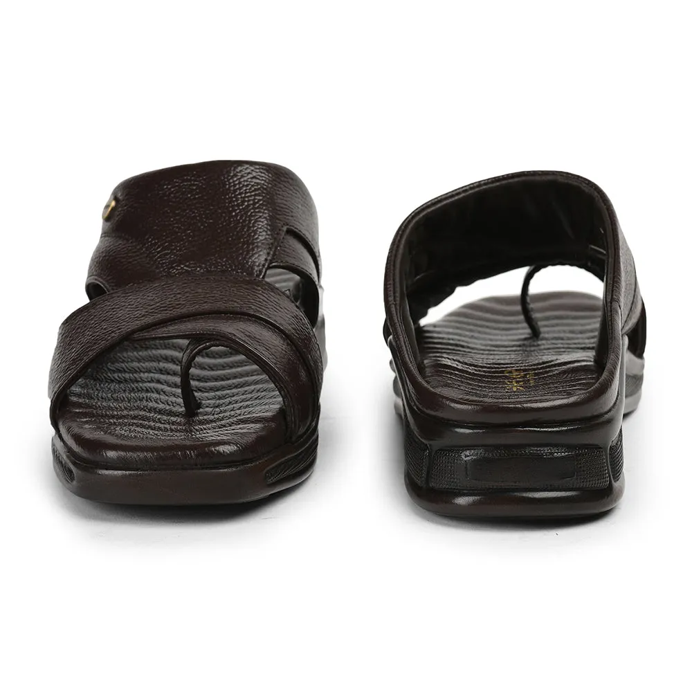 Chaussons décontractés marron Healers By Liberty Men 2050-802