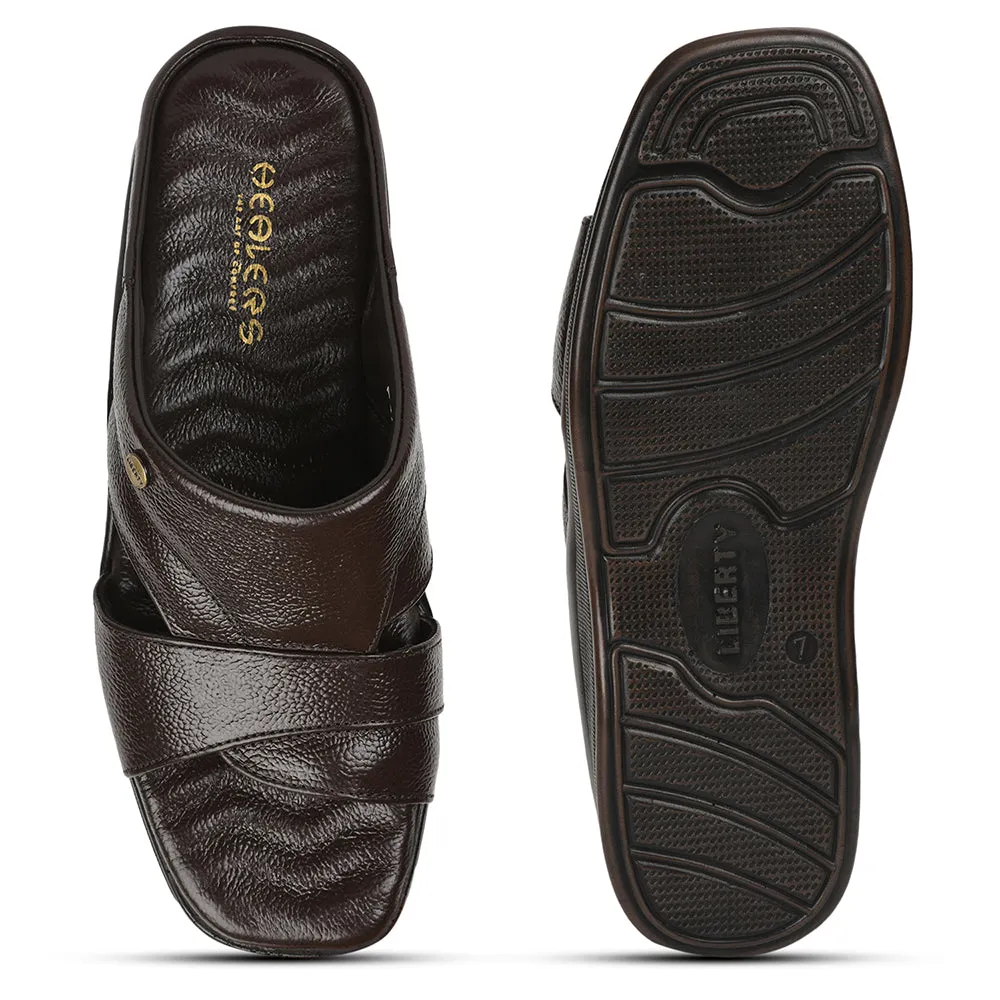 Chaussons décontractés marron Healers By Liberty Men 2050-802