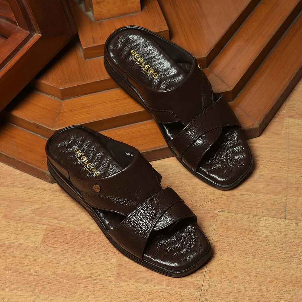 Chaussons décontractés marron Healers By Liberty Men 2050-802