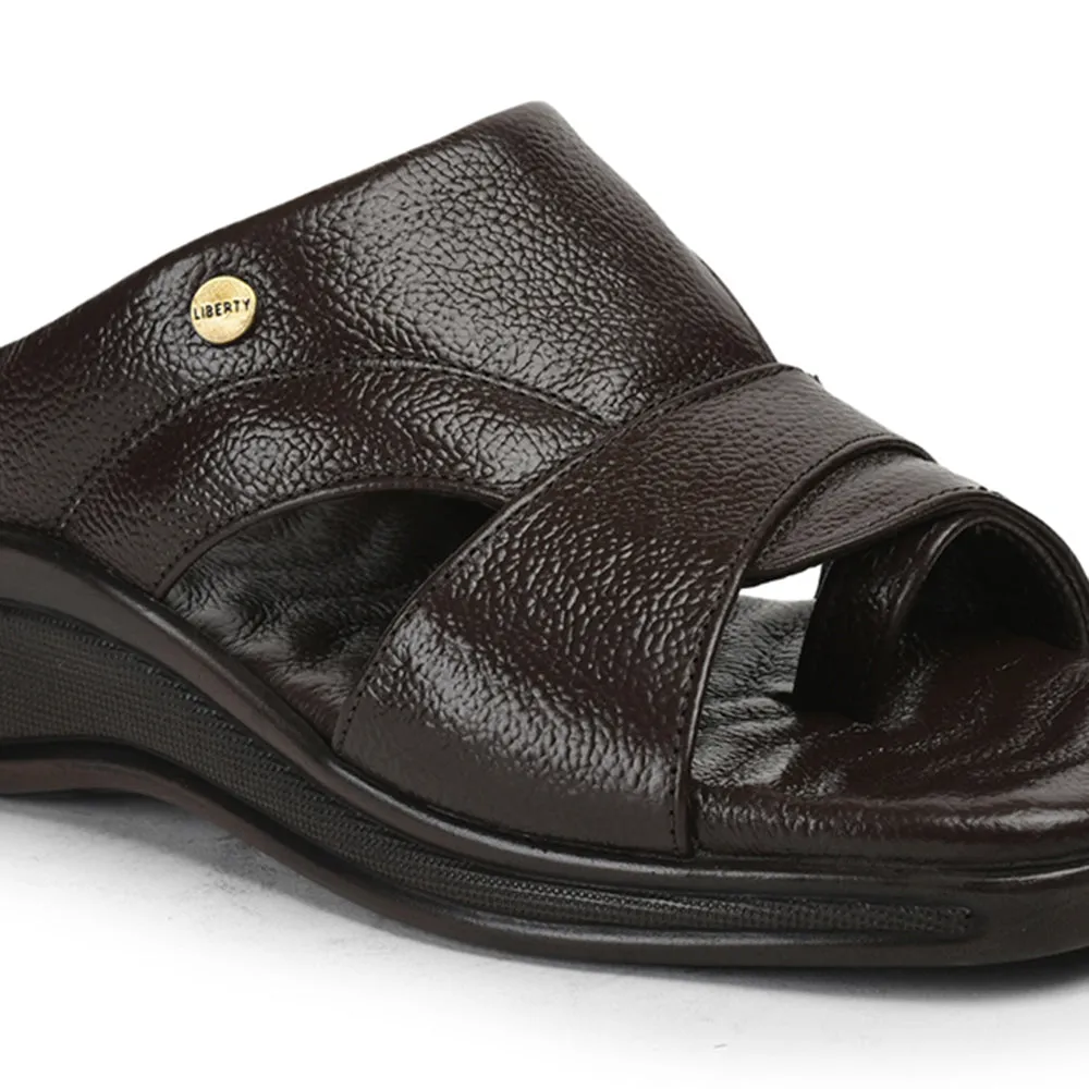 Chaussons décontractés marron Healers By Liberty Men 2050-802