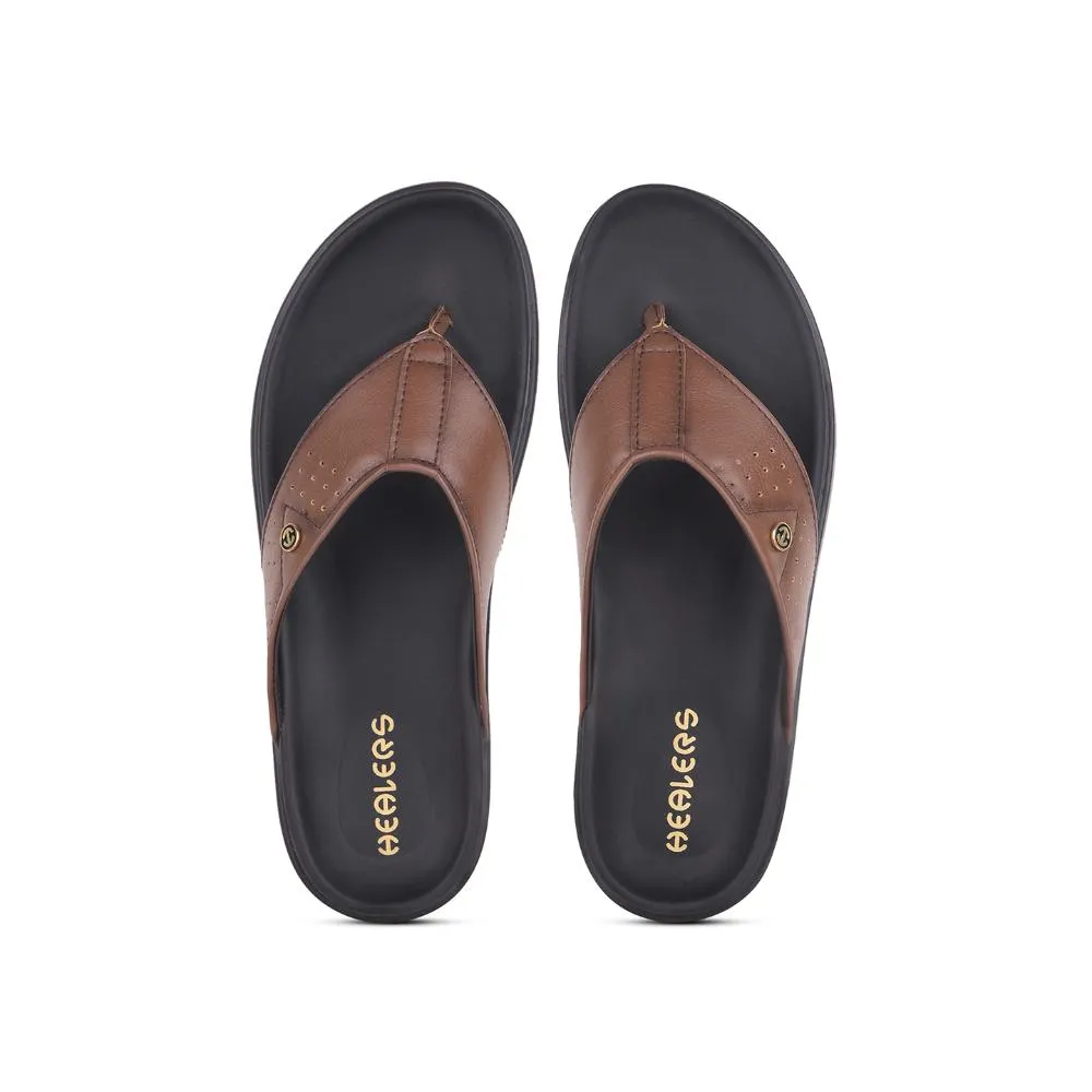 Mules décontractées beige pour hommes LEEKS-1 par Liberty