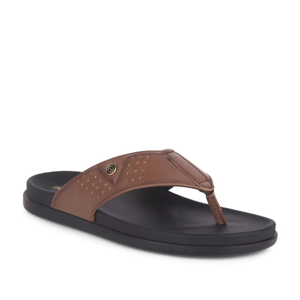 Mules décontractées beige pour hommes LEEKS-1 par Liberty