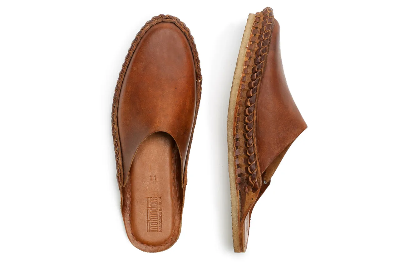 Pantoufle Heritage Solid City en Noyer