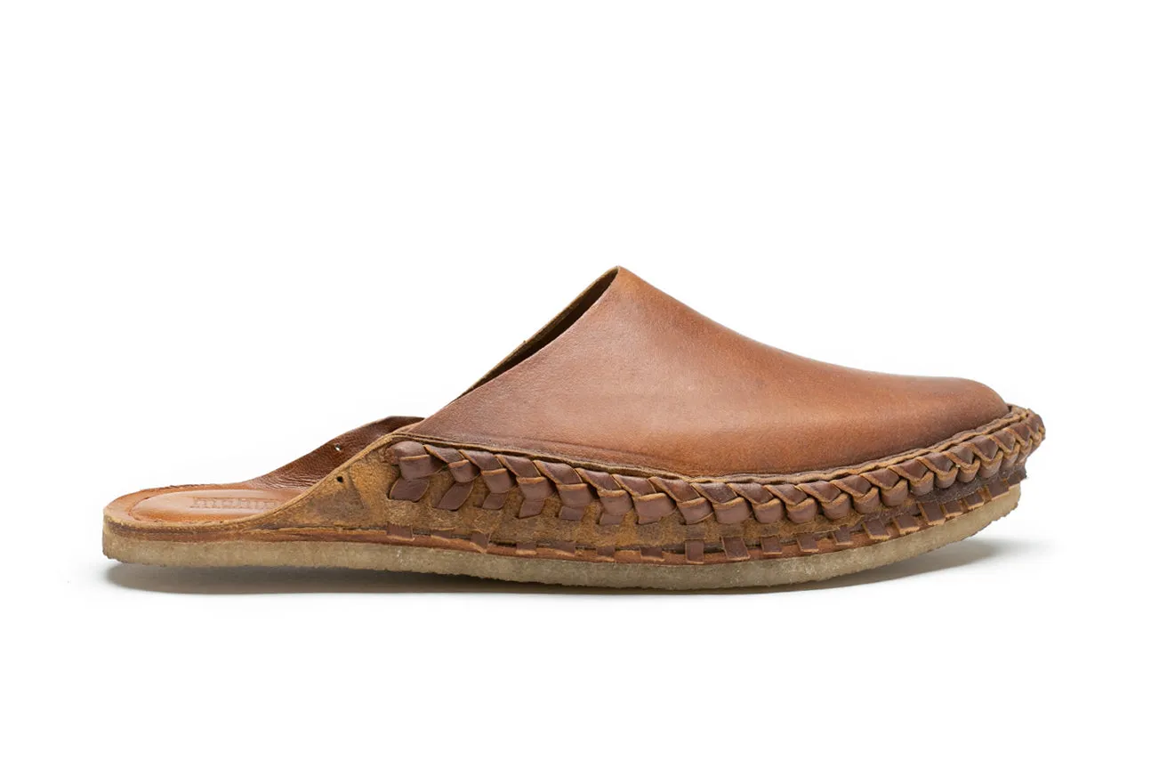 Pantoufle Heritage Solid City en Noyer