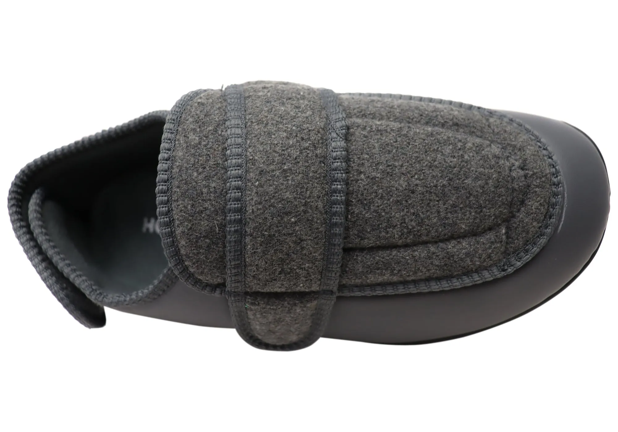 Homyped Chaussures Hommes Arnold Pantoufles Extérieures Extra Larges à Bretelle Réglable