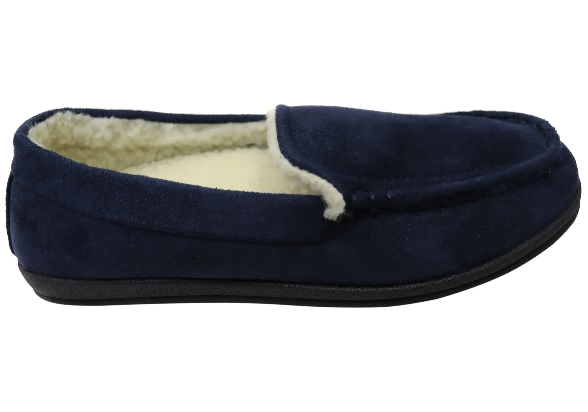 Homyped Chaussons d'intérieur confortables extra larges pour hommes Pedro