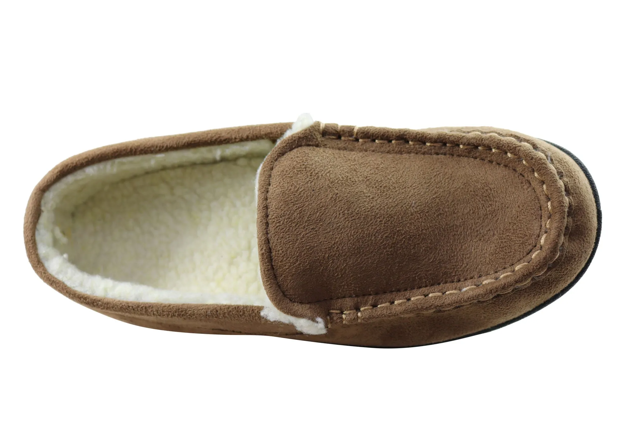 Homyped Chaussons d'intérieur confortables extra larges pour hommes Pedro