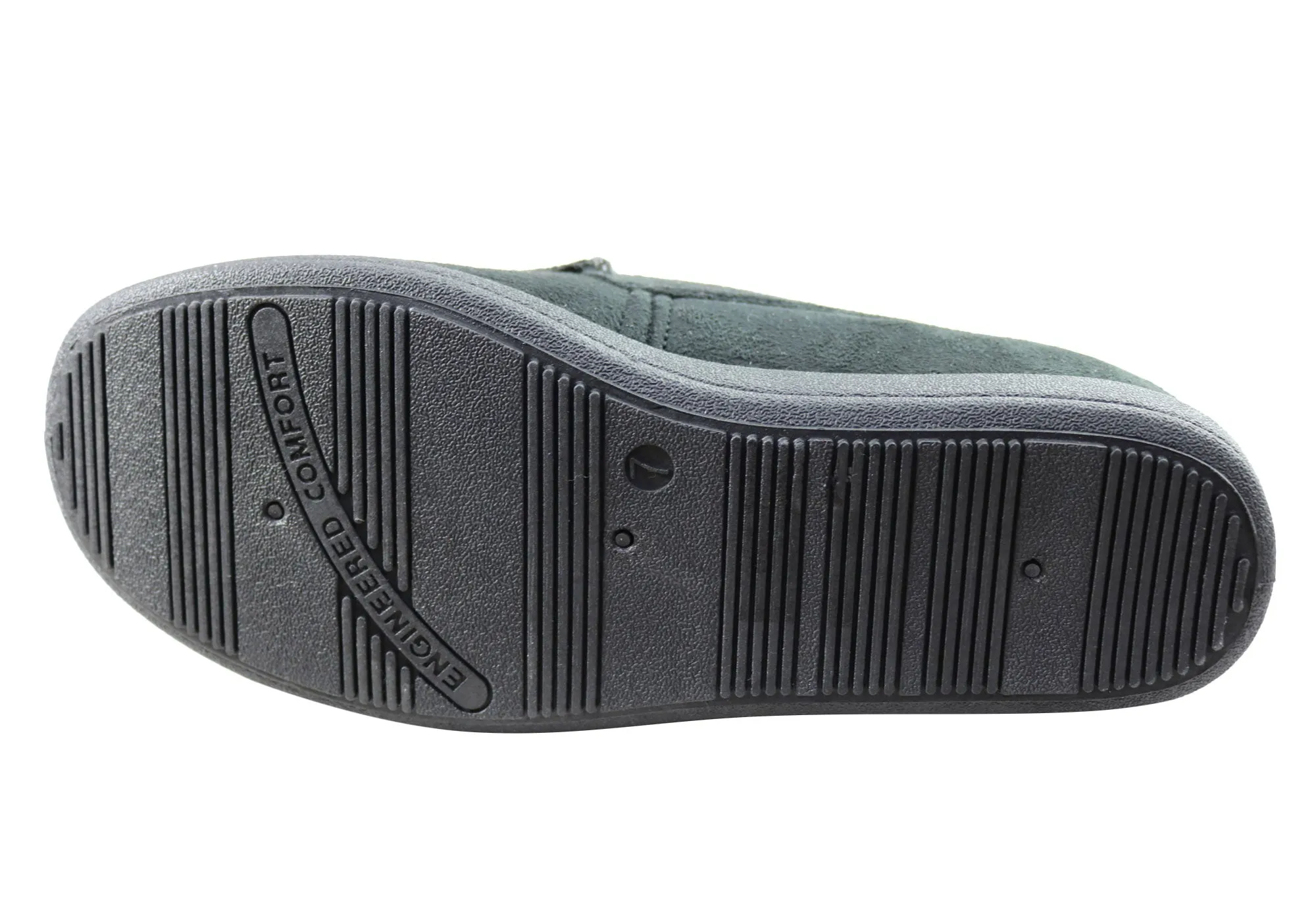 Homyped Chaussons d'intérieur confortables extra larges pour hommes Pedro