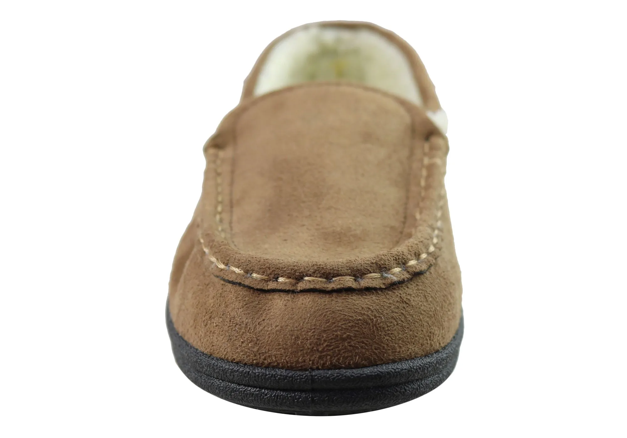 Homyped Chaussons d'intérieur confortables extra larges pour hommes Pedro