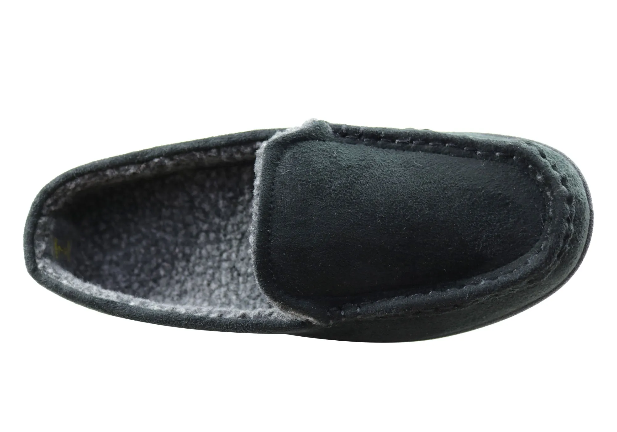 Homyped Chaussons d'intérieur confortables extra larges pour hommes Pedro