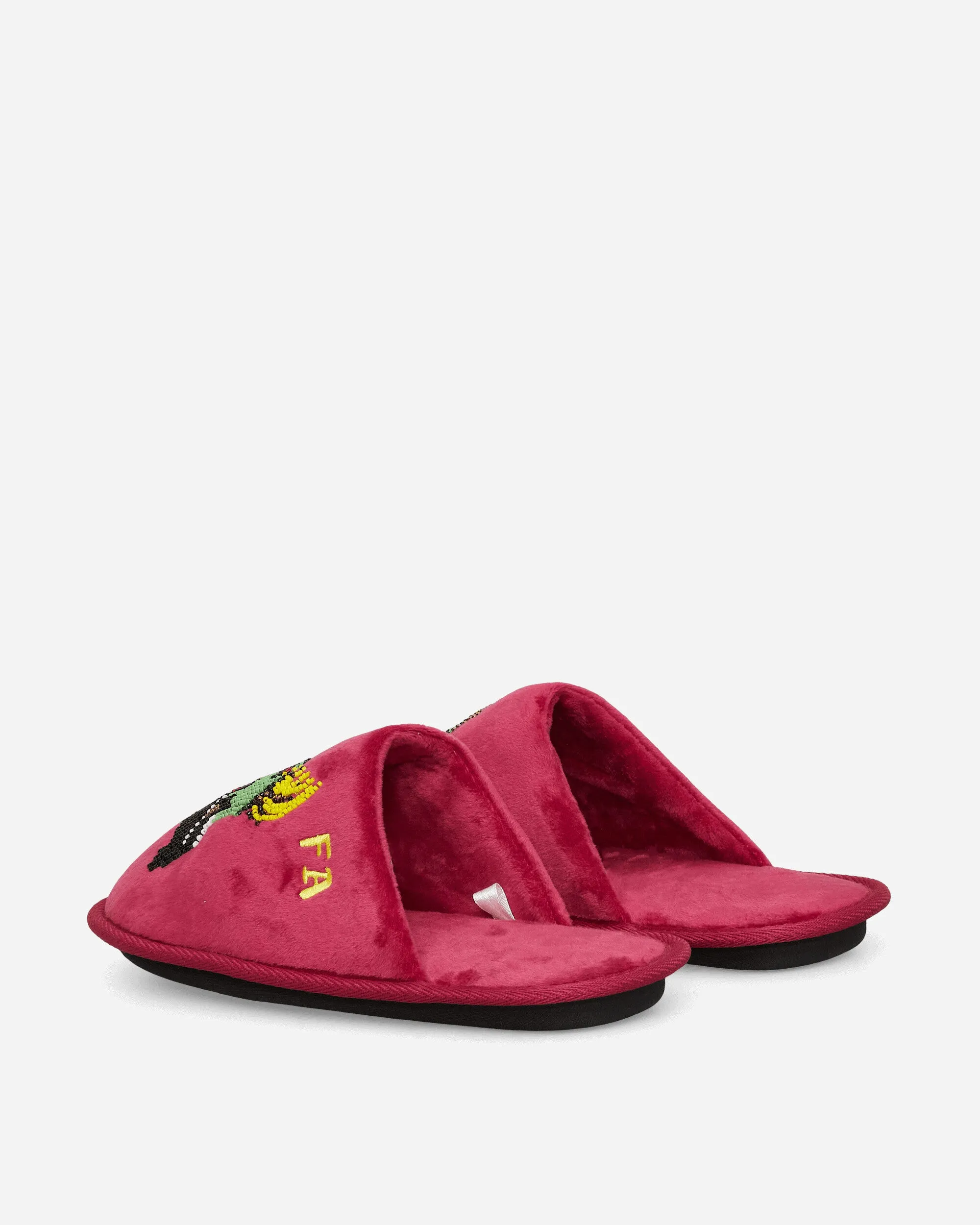 Chaussons de maison rouge