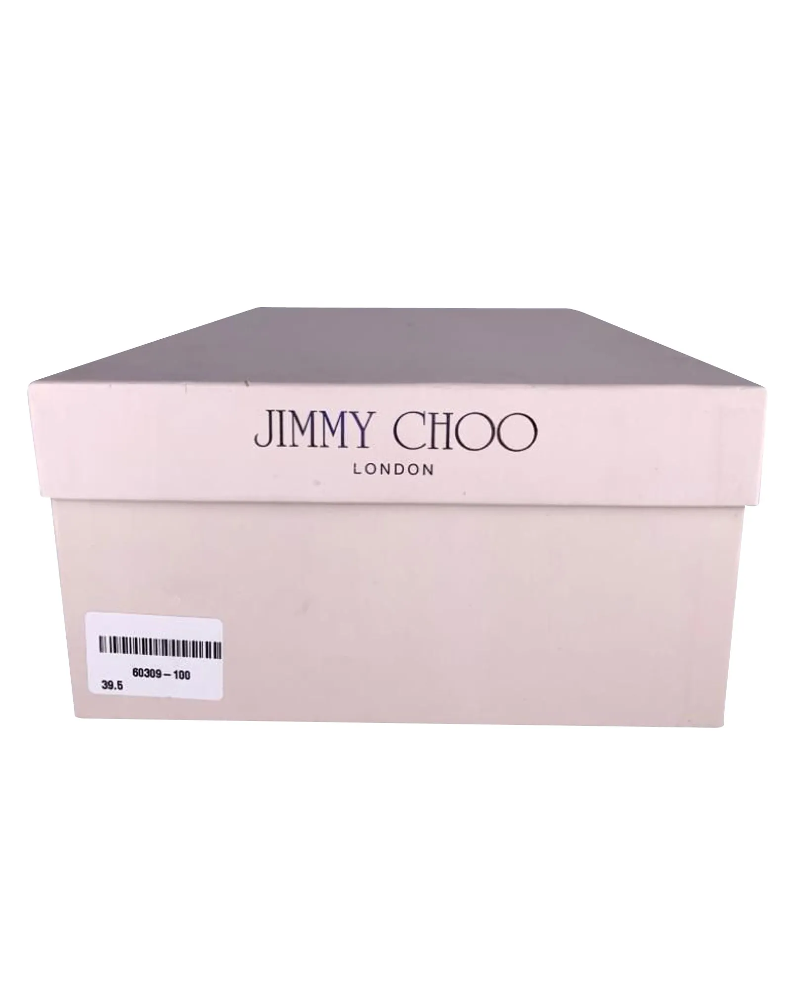 Escarpins Jimmy Choo à Brides Arrière en Cuir Verni Beige