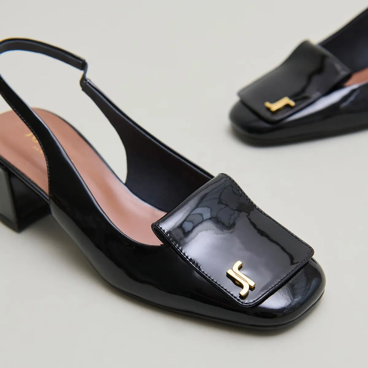 Chaussures pour Femmes Jonak 264 - Daiki Vernis Noir