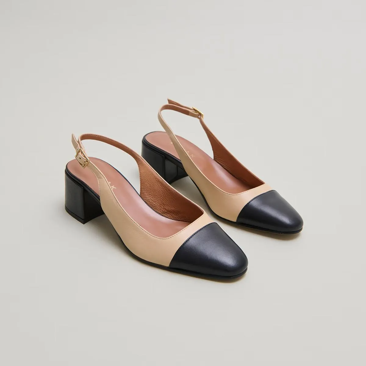 Chaussures pour Femmes Jonak 264 - Dhapon Cuir/noir beige