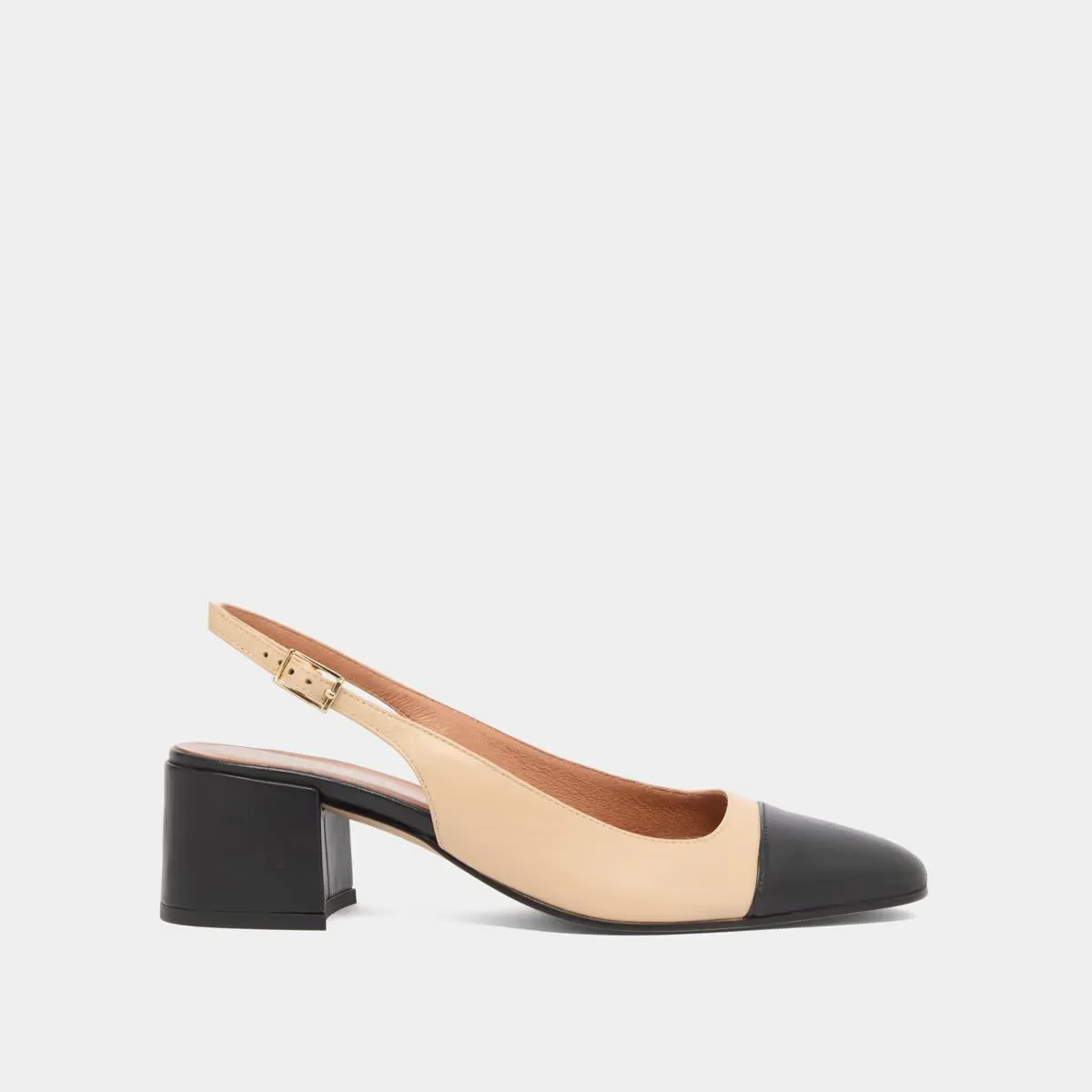 Chaussures pour Femmes Jonak 264 - Dhapon Cuir/noir beige
