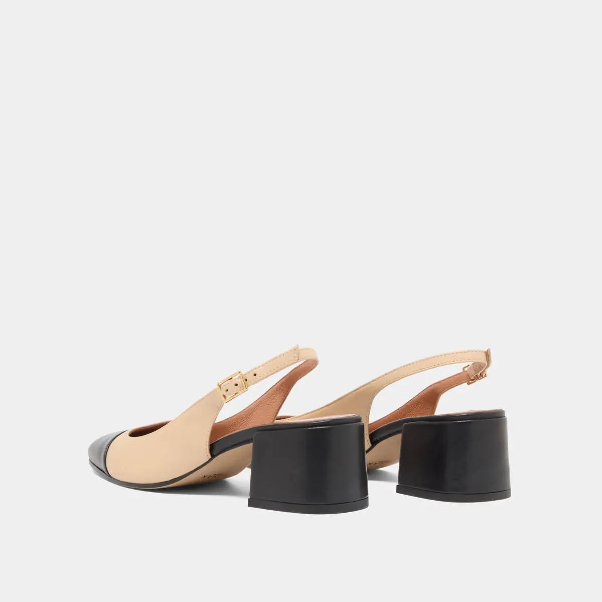 Chaussures pour Femmes Jonak 264 - Dhapon Cuir/noir beige