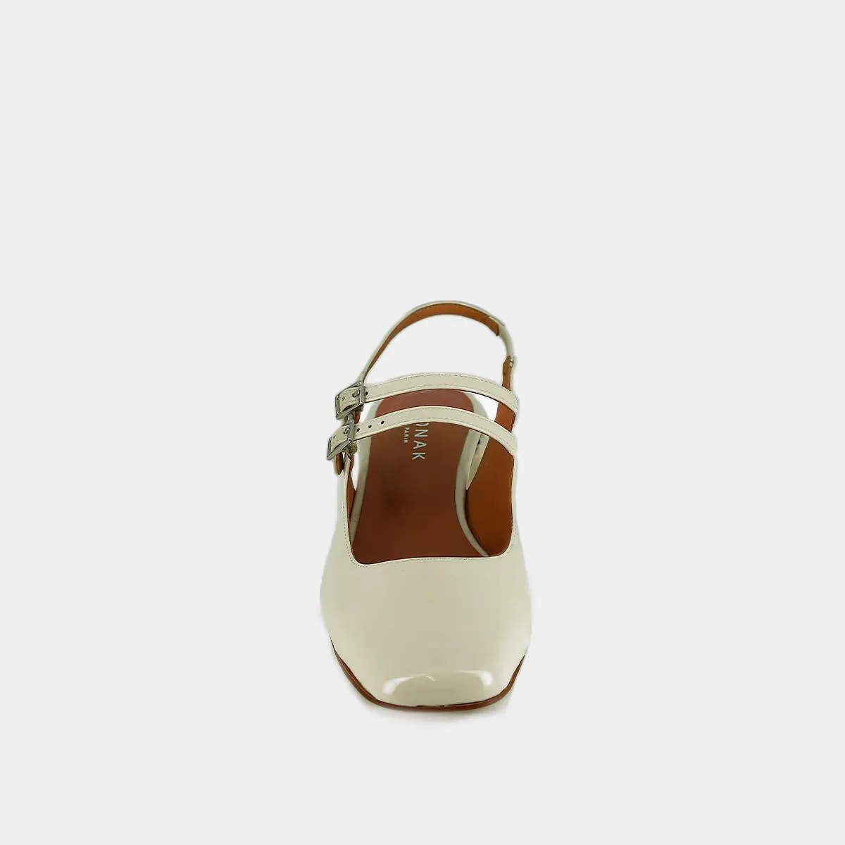 Jonak Chaussures Femme 264 - Vernis Double Écru