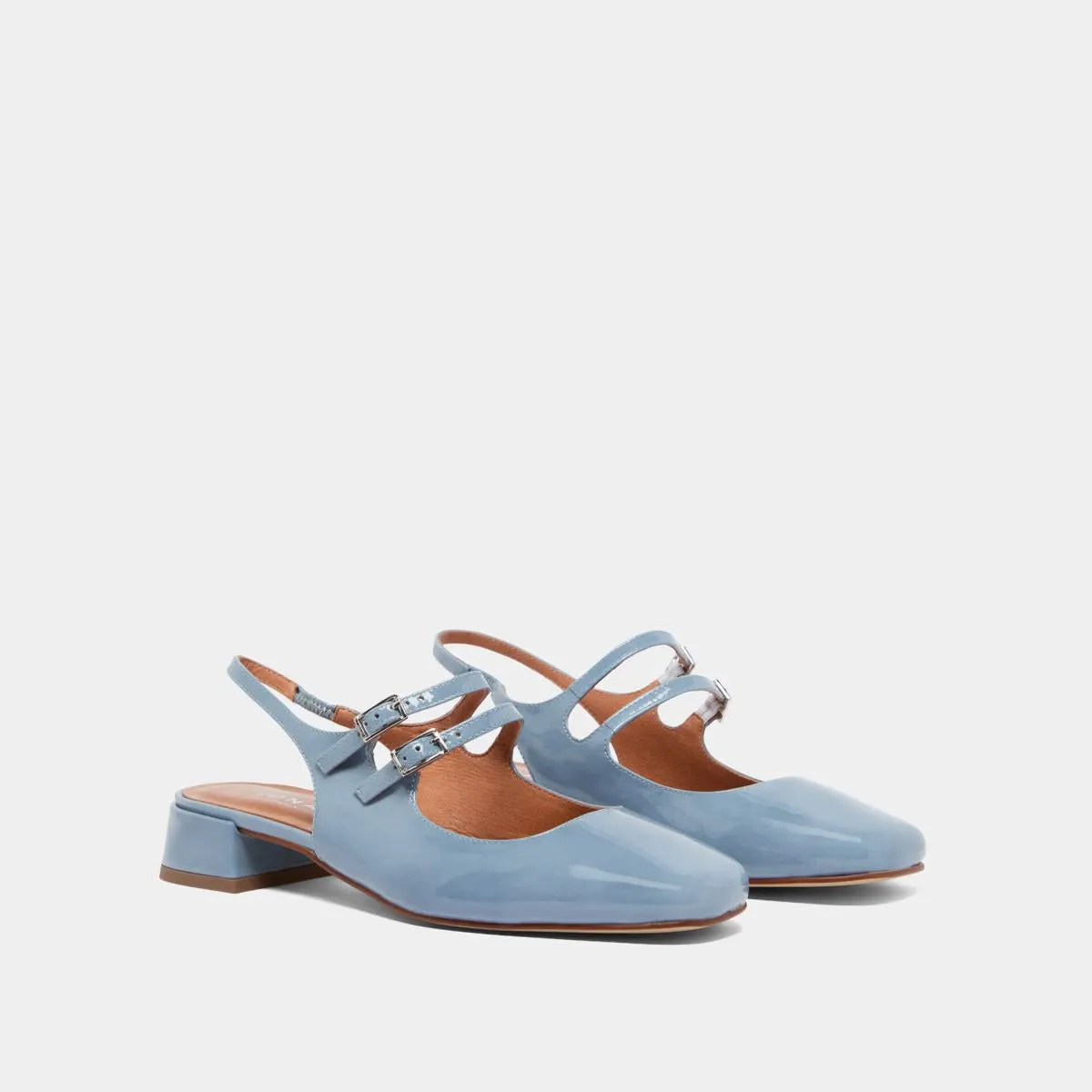 Jonak Chaussures Femme 264 - Jeans Vernis Double