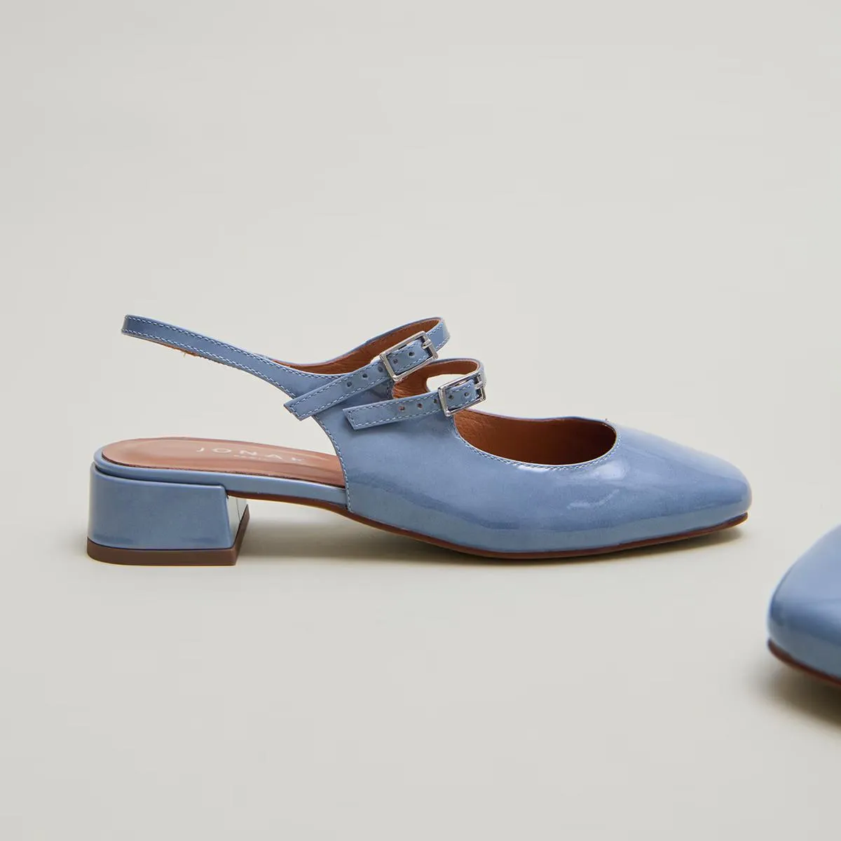 Jonak Chaussures Femme 264 - Jeans Vernis Double