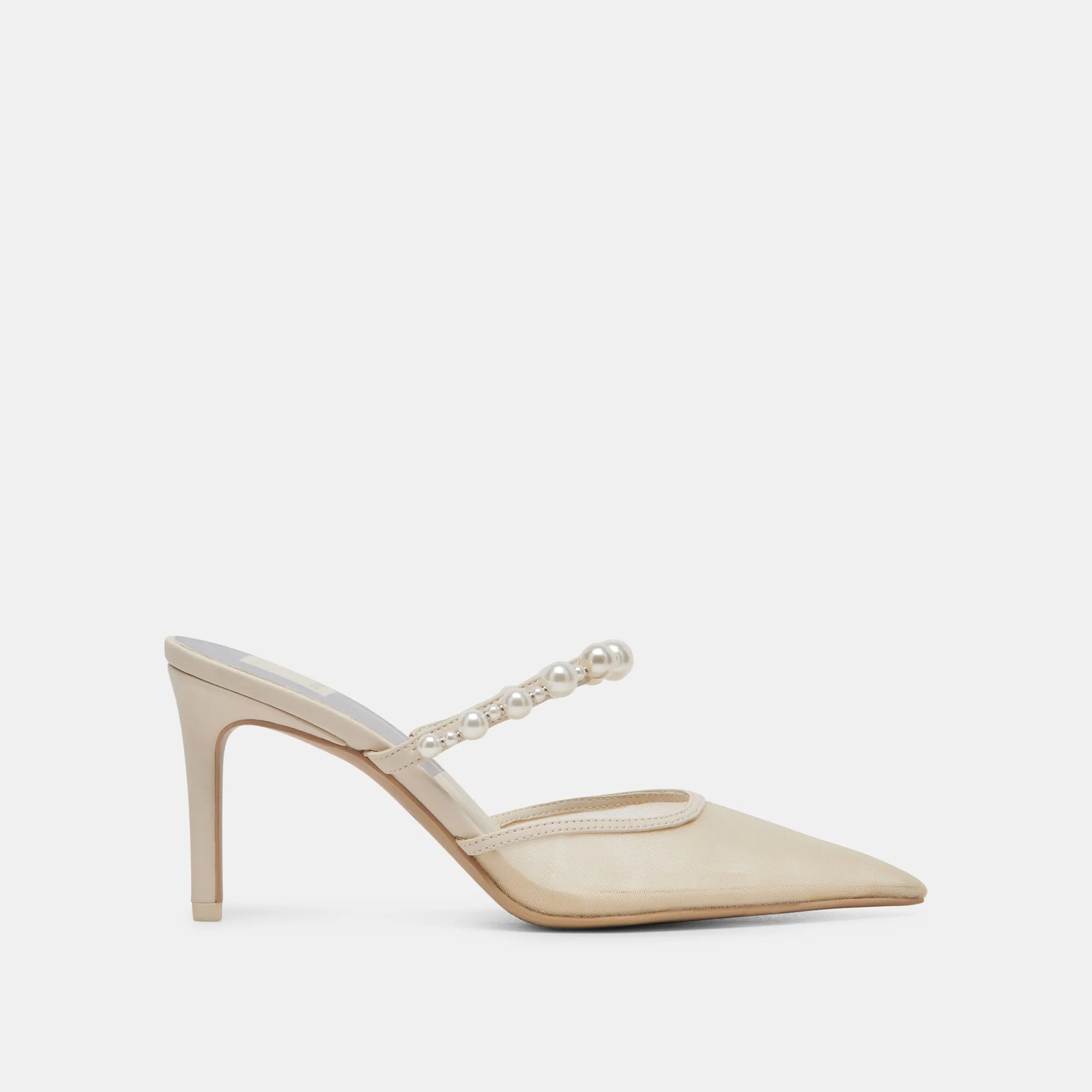 KAYSIE PEARL TALONS IVOIRE MAILLE