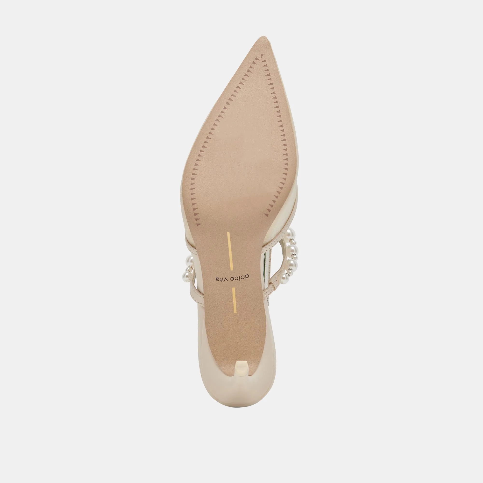 KAYSIE PEARL TALONS IVOIRE MAILLE