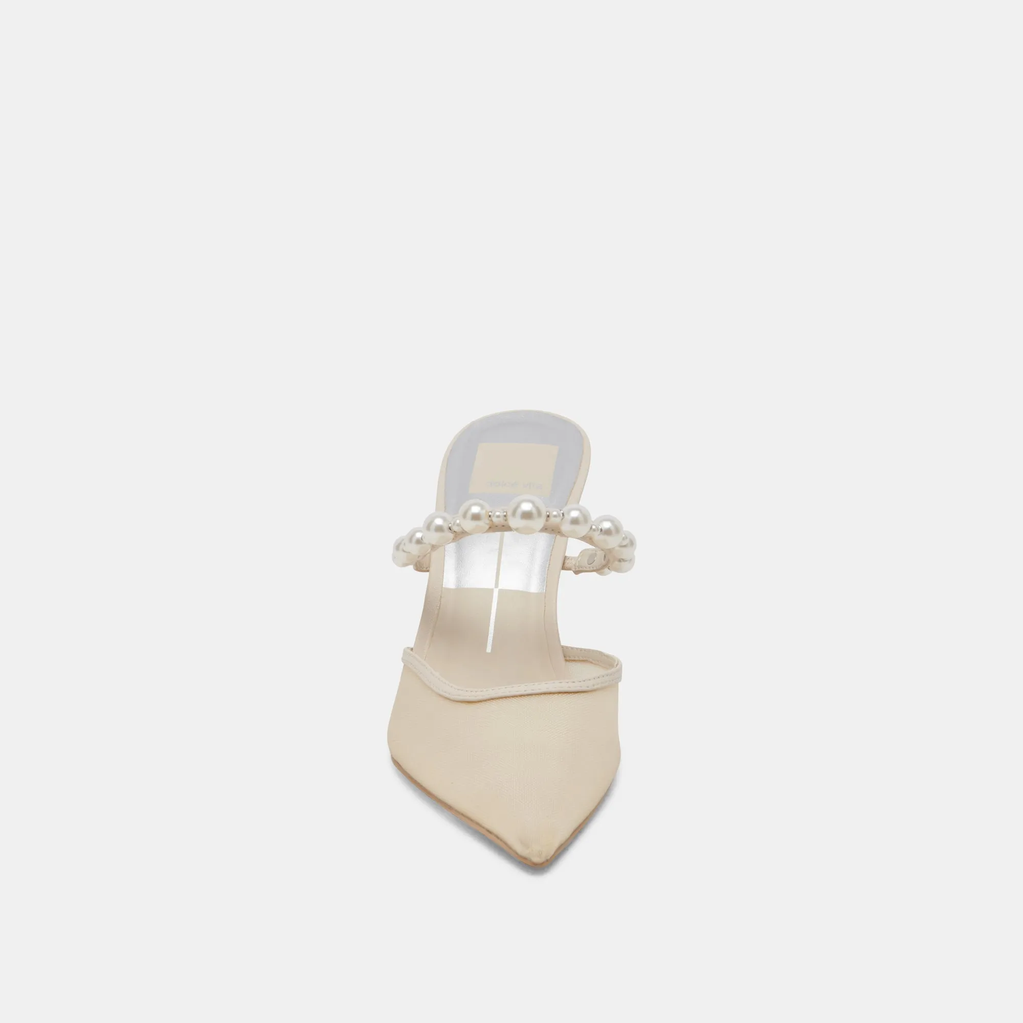 KAYSIE PEARL TALONS IVOIRE MAILLE